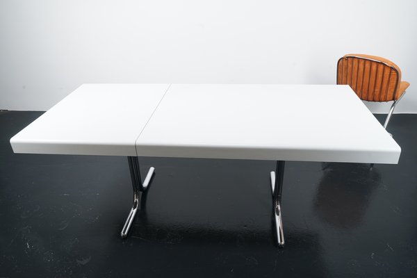 Space Age German Extending Dining Table or Desk, 1970s-CIP-1078788