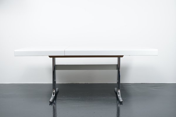 Space Age German Extending Dining Table or Desk, 1970s-CIP-1078788