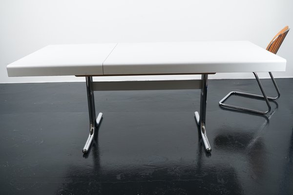 Space Age German Extending Dining Table or Desk, 1970s-CIP-1078788