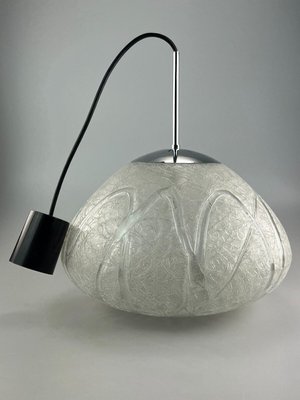 Space Age Glass Ball Pendant Light from Doria Leuchten, 1970s-EJL-1435995