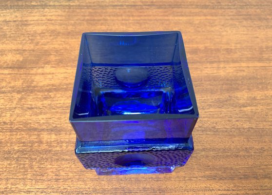 Space Age Glass Block Vase, 1960s-UAH-1337885