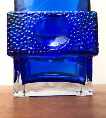 Space Age Glass Block Vase, 1960s-UAH-1337885