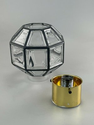 Space Age Glass Ceiling Lamp from Limburg, 1960s-EJL-1143984