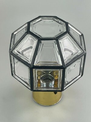 Space Age Glass Ceiling Lamp from Limburg, 1960s-EJL-1143984