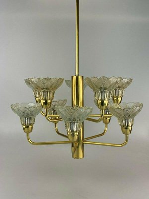 Space Age Glass Chandelier-EJL-1073312