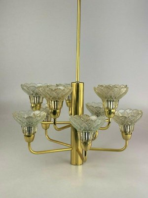 Space Age Glass Chandelier-EJL-1073312