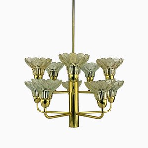 Space Age Glass Chandelier-EJL-1073312