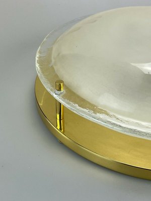 Space Age Glass Flush Mount by Plafoniere, 1960s-EJL-1140135