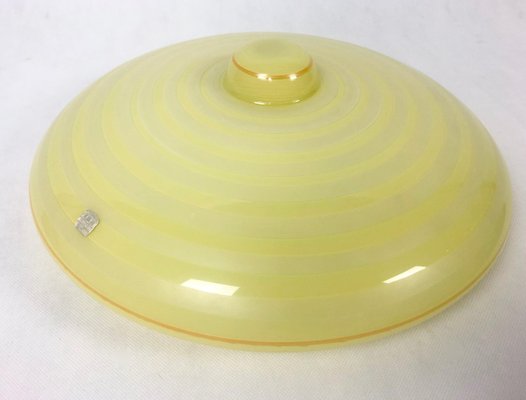 Space Age Glass Pendant Lamp from Meissen, 1950s-ZCY-1375839