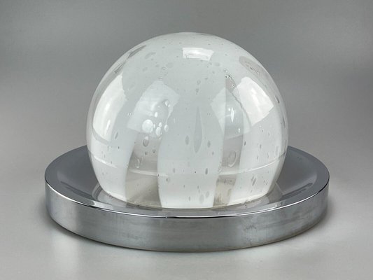 Space Age Glass Shine Plafon Ceiling Lamp from Fischer Leuchten, 1970s-EJL-1449185