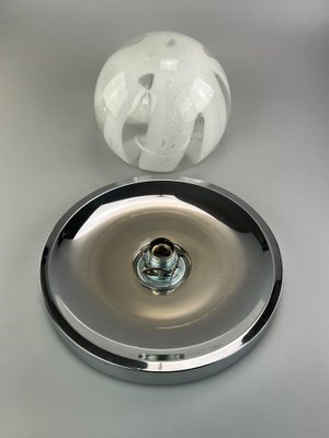 Space Age Glass Shine Plafon Ceiling Lamp from Fischer Leuchten, 1970s-EJL-1449185