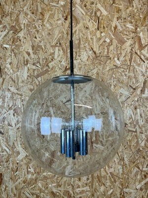 Space Age Globe Ball Ceiling Lamp from Limburg, 1960s-EJL-1151271