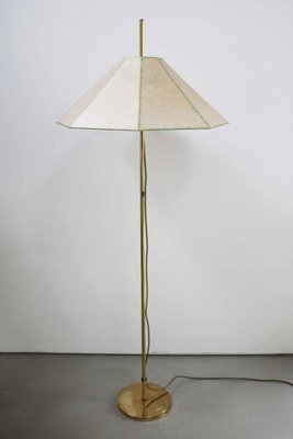 Space Age Gold Edge Cocoon Floor Lamp by Panton, 1970s-FJP-1729850