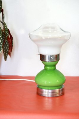 Space Age Green Table Lamp, Italy, 1970s-HUY-1748849