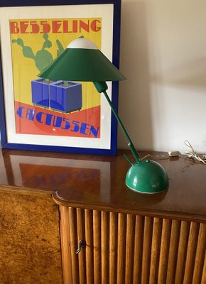 Space Age Green Table Lamp, Italy, 1970s-TXN-1748640