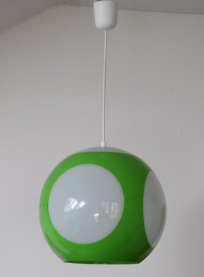 Space Age Green Ufo Ceiling Lamp attributed to Luigi Colani-VA-1216004