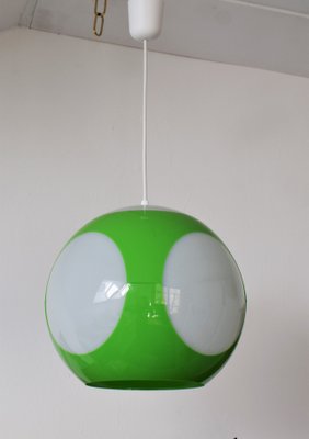 Space Age Green Ufo Ceiling Lamp attributed to Luigi Colani-VA-1216004