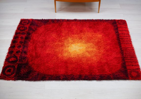 Space Age Handmade Wool Rug, Germany, 1970s-KQB-989715