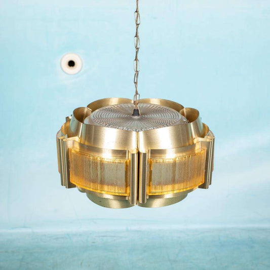 Space Age Hanging Lamp by Werner Schou, 1970s