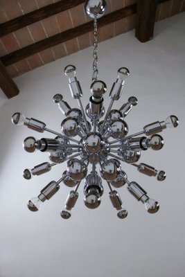 Space Age Italian 20-Light Sputnik Chandelier by Reggiani Goffredo, 1965-MTX-1449044