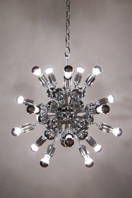 Space Age Italian 20-Light Sputnik Chandelier by Reggiani Goffredo, 1965-MTX-1449044