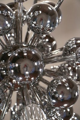 Space Age Italian 20-Light Sputnik Chandelier by Reggiani Goffredo, 1965-MTX-1449044