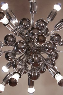 Space Age Italian 20-Light Sputnik Chandelier by Reggiani Goffredo, 1965-MTX-1449044