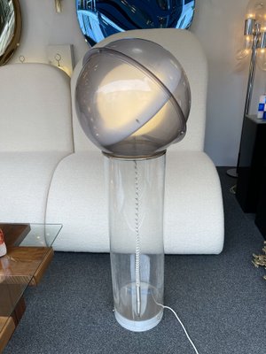 Space Age Italian Acrylic Saturn Floor Lamp, 1970s-FUE-1115289