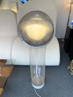 Space Age Italian Acrylic Saturn Floor Lamp, 1970s-FUE-1115289