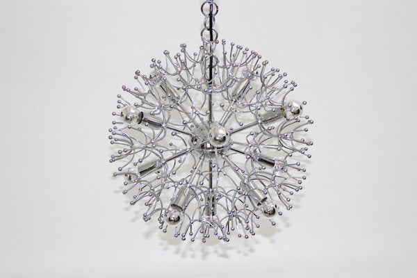 Space Age Italian Chandelier by Gaetano Sciolari, 1960s-NB-618827