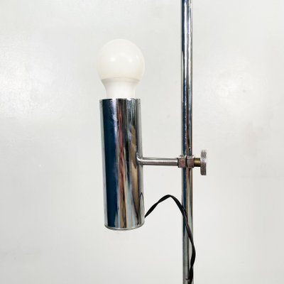 Space Age Italian Chromed Metal Floor Lamp, 1970s-GDD-1331204