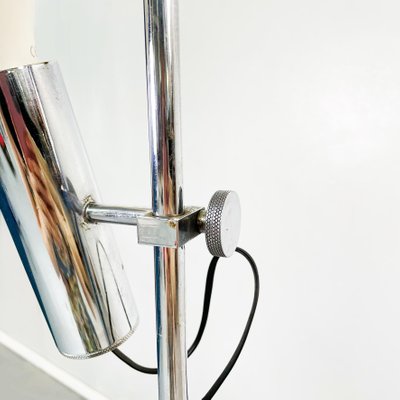 Space Age Italian Chromed Metal Floor Lamp, 1970s-GDD-1331204