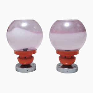 Space Age Italian Lamps, 1960s, Set of 2-MA-2040209