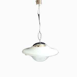 Space Age Italian Murano Glass Goccia Ceiling Lamp, 1960s-HUY-689267