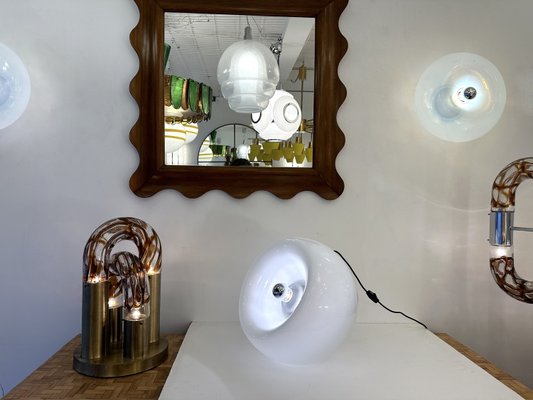 Space Age Italian Vacuna Lamp in Murano Glass by Artemide, 1970s-FUE-2038007