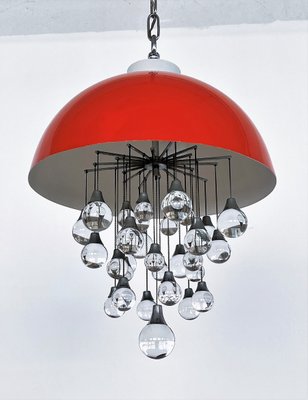 Space Age Jelly Fish Pendant Light, 1980s-VNE-1440933