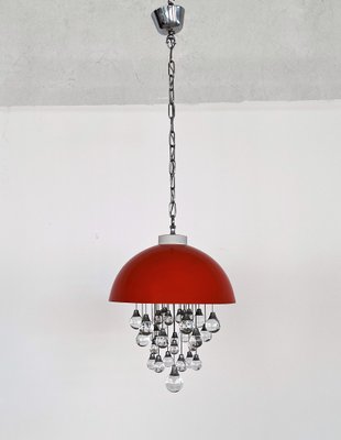 Space Age Jelly Fish Pendant Light, 1980s-VNE-1440933