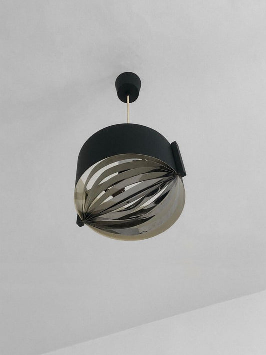 Space Age Kinetik Ceiling Lamp attributed to Parscot, France, 1970s