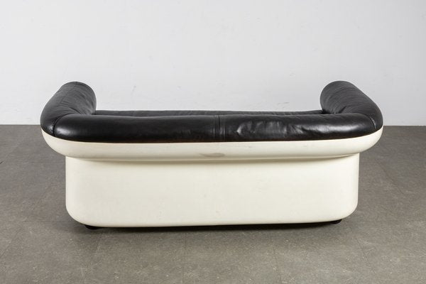 Space Age Leather Sofa by Angelo Mangiarotti-LMR-1378552