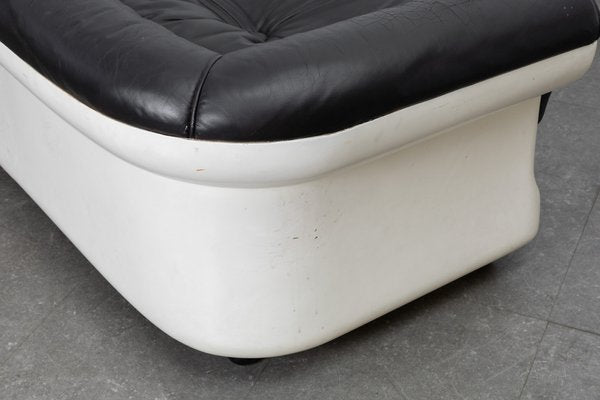 Space Age Leather Sofa by Angelo Mangiarotti-LMR-1378552