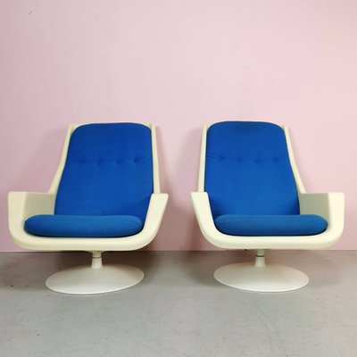 Space Age Lounge Chairs by Robin & Lucienne Day for Hille, 1970s, Set of 2-PRS-1421472