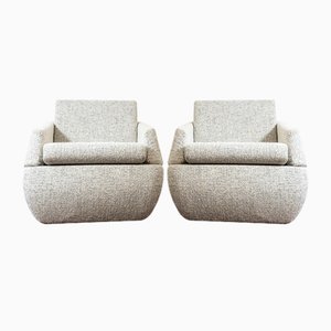 Space Age Lounge Chairs from Lubuskie Furniture Factory, Poland, 1970s, Set of 2-IXL-1822735