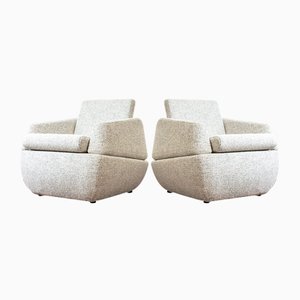 Space Age Lounge Chairs from Lubuskie Furniture Factory, Poland, 1970s, Set of 3-IXL-1716319