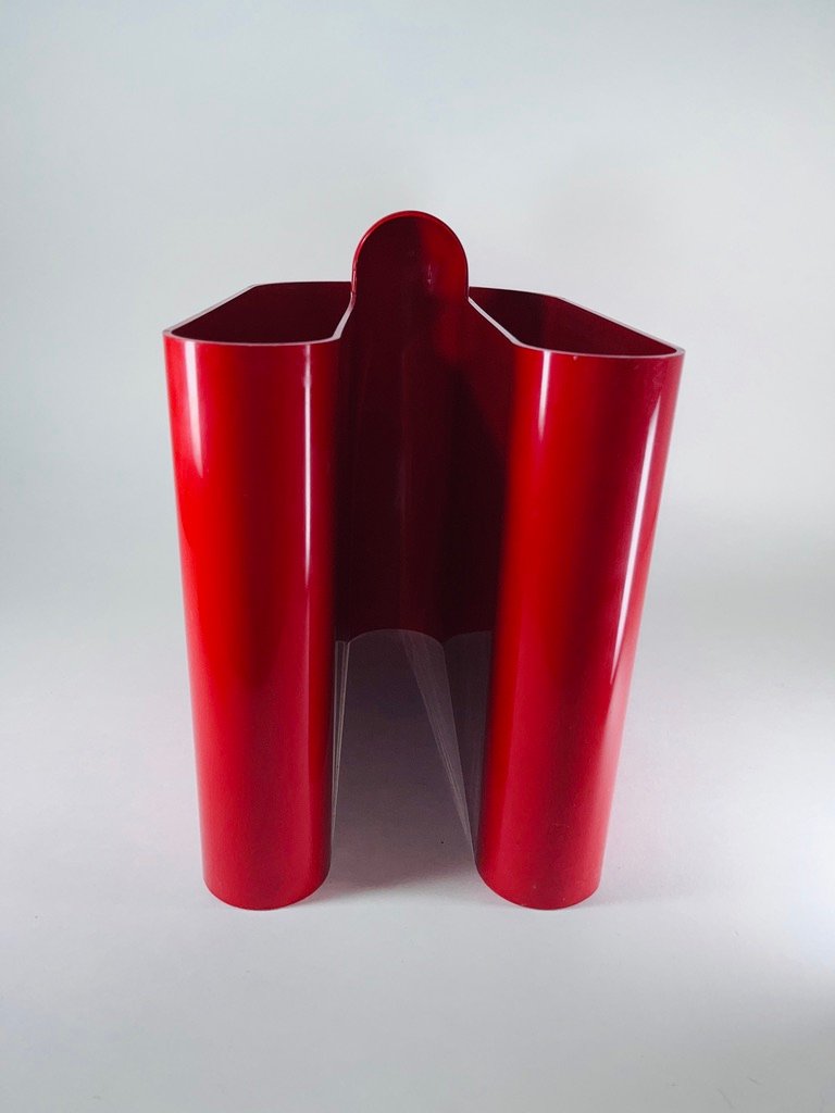 Space Age Magazine Rack by Rodolfo Bonetto for Bilumen, 1960s-HFR-1393847