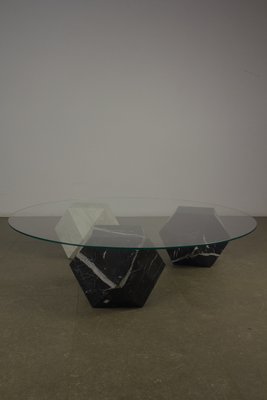 Space Age Marble Coffee Table by Massimo Vignelli, 1970s-LMR-2033195