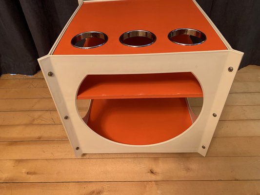 Space Age Mobile Bar Table, 1970s-RTR-1780467