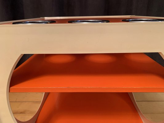 Space Age Mobile Bar Table, 1970s-RTR-1780467