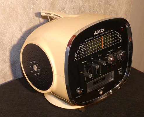 Space Age Model TCM 5500 Solid State 8 Track Stereo Multiband Radio from Audiola Sakura, 1970s-ERB-774230