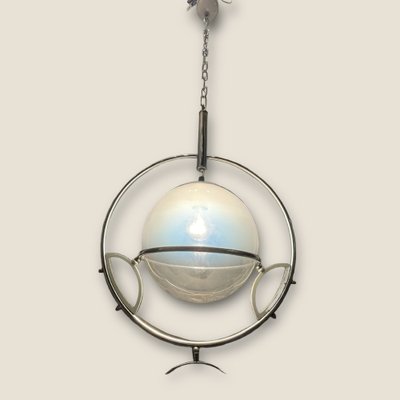 Space Age Murano Glass Light Pendant from Fontana Arte, 1960s-JJC-1720114