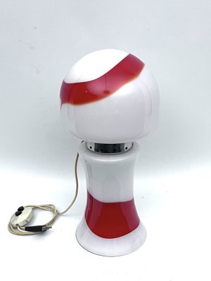 Space Age Murano Glass Table Lamp from Mazzega, Italy, 1970s-OT-1702173